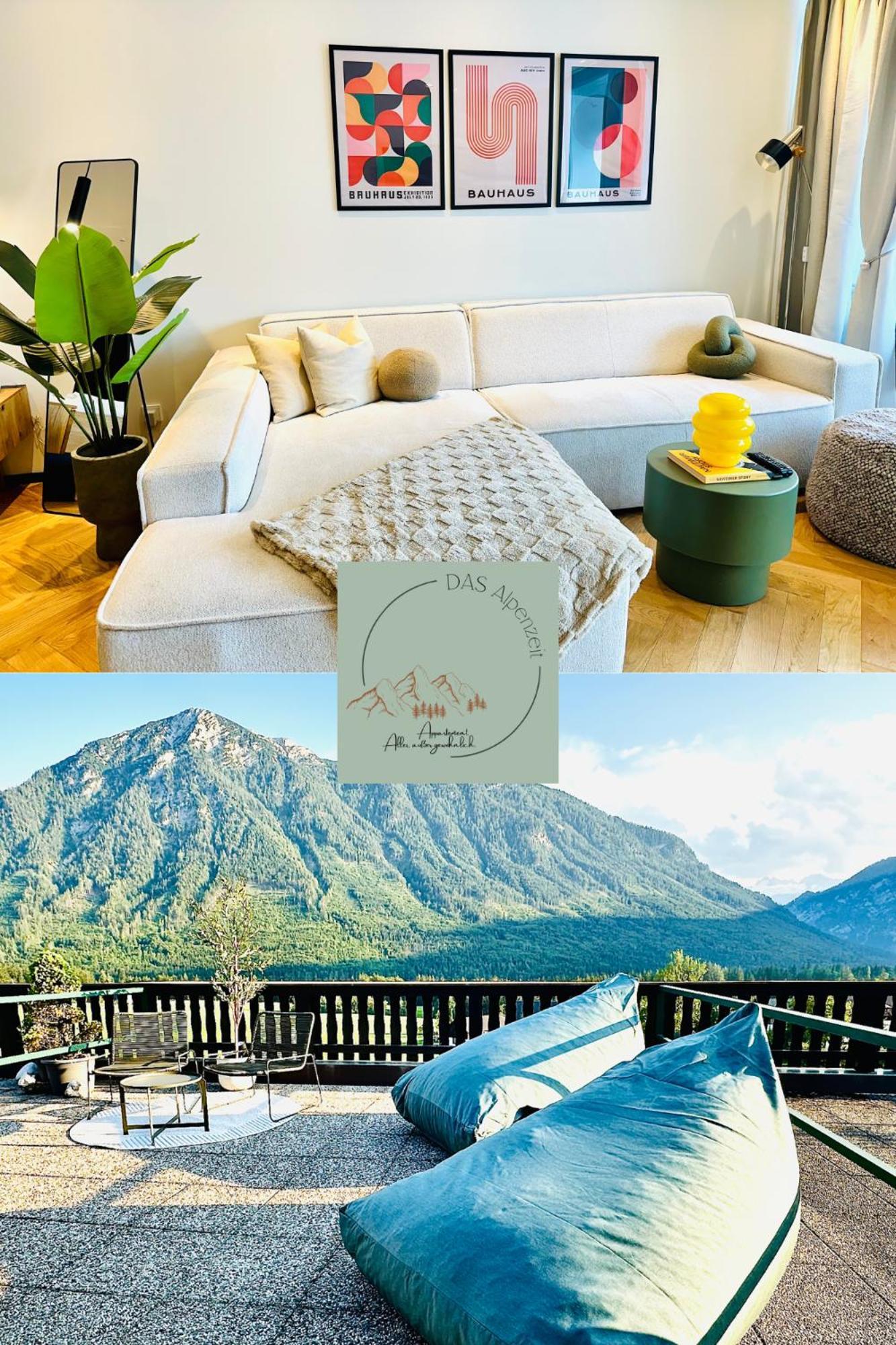 Das Alpenzeit Appartement Mit Just Private Terrasse (Adults Only) Бад-Аусзе Екстер'єр фото